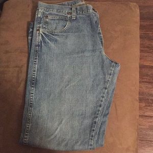 Wrangler blue jeans